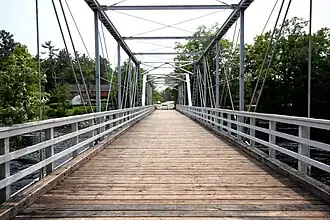 Die alte Brücke nach „Young’s Point“