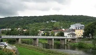 Brücke zwischen Bollendorf (links) und Bollendorferbrücke (rechts)