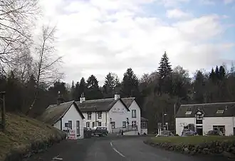 Gebäude in Bridge of Cally