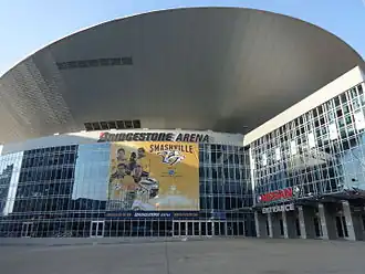 Die Bridgestone Arena in Nashville (2015)
