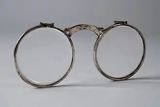 Um 1600 NL, Brille von Johan van Oldenbarnevelt