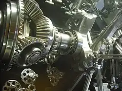 Verschiedene Maschinenteile