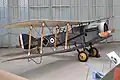 1918 gebaute Bristol F.2B des Imperial War Museum, Duxford Airfield in Cambridgeshire