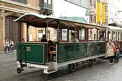 Sommerwagen Nr. 25 der Brünner Dampf-Straßenbahn (1890)