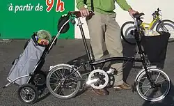 Trolley als Fahrradanhänger