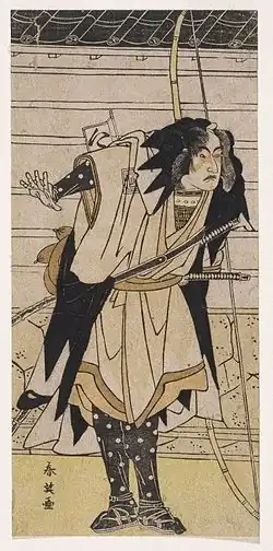 Ichikawa Yaozo III. als Takebayashi Tadashichi