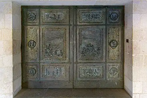 Brotvermehrungskirche, Tabgha, Portal