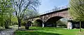 Stadtviadukt vom MüGa-Park aus fotografiert (2013)