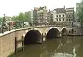 Torensluis (Brücke 9) über den mittleren Singel