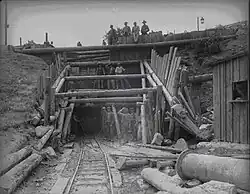 Nördlicher Eingang des Bruggwald­tunnels bei Wittenbach