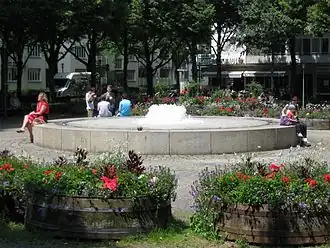 Springbrunnen am Hohenzollernplatz