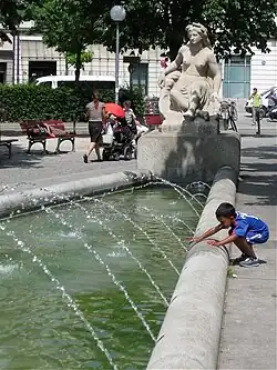 Brunnen am Orleansplatz