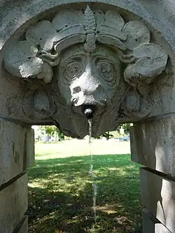 Brunnenplasik (Solothurn) von Fritz Käch (1877–1905) Bildhauer, Plastiker