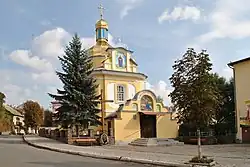Die Mariä-Schutz-und-Fürbitte-Kirche in Butschatsch