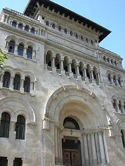 Fakultät für Architektur, Haupteingang