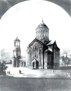 Sankt-Thaddäus-und-Bartholomäus-Kathedrale in Baku, 1910