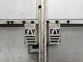 Abkürzung FAV im 1973 eröffneten Depot