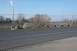 Überreste des Aquädukts von Aquincum