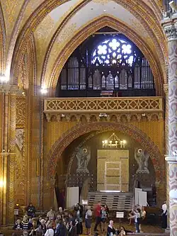 Blick auf die Hauptorgel (2013)