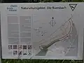 Informationstafel zum Naturschutzgebiet