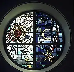 Schöpfungsfenster in der Thomaskirche (Schulensee)