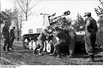 Kette wird aufgezogen – GW II bei Kowel