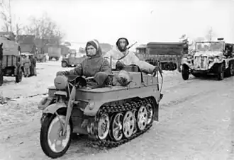 Kettenkrad Winter 1943/44 in Russland