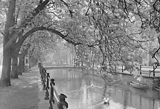 Stadtkanal an der Plantage, zwischen 1928 und 1944