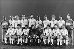 Jörg Weißflog, 1986 (unten 4. von rechts)