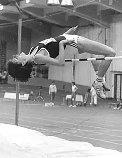 Bronzemedaillengewinnerin Susanne Beyer, frühere Susanne Helm