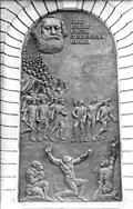 Karl-Marx-Relief, 1988
