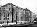 Studentenwohnheim im Bau, Januar 1955