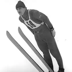 Mandred Wolf in Oberhof 1970