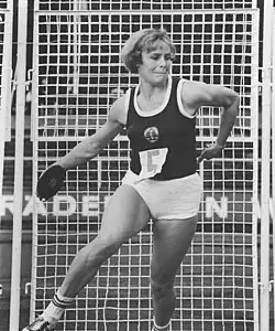 Bronzemedaillengewinnerin Karin Illgen