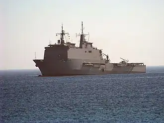 Galicia (L51) vor Santander 2009