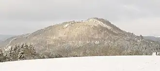 Blick etwa aus Richtung Südosten / Schutz zum Burberg