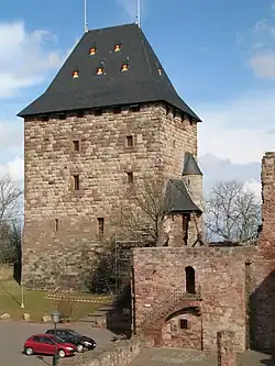 Bergfried der Burg Nideggen