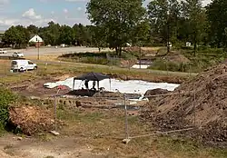 Ausgrabung im östlichen Umfeld der Rehburg, 2019