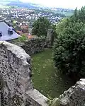 Blick von der Oberburg auf die Stadt
