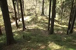 Bild 9: Der Bereich der Vorburg