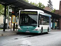 Bus und U-Bahn in Frankfurt am Main