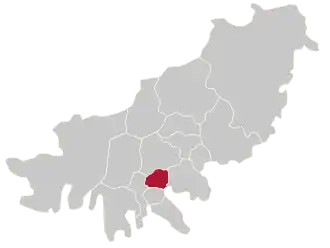 Lage von Dong-gu in Busan