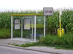 Regionalverkehr-Bushaltestelle, Flandern