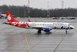 Embraer 190 der Buta Airways