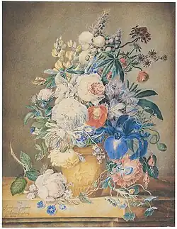 Blumenstillleben, 1838