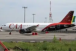 Airbus A320-200 der Compagnie Africaine d’Aviation