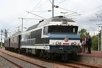 Französische dieselelektrische Lokomotive der Baureihe CC 72000