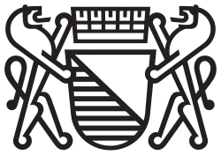 Moderne Variante des städtischen Wappens in Zürich