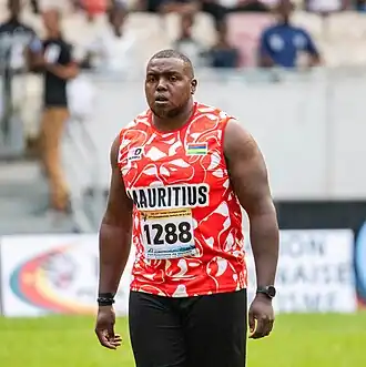 Christopher Jonathan Sophie bei den Afrikameisterschaften 2024 in Douala