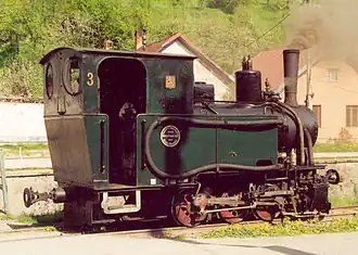 ČSD U 33.9 (Schmoschewer 1918) bei der Schwarzgranbahn